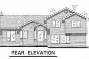 Traditional Style House Plan - 3 Beds 2.5 Baths 1952 Sq/Ft Plan #18-258 