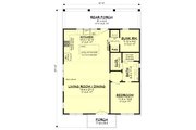 Farmhouse Style House Plan - 2 Beds 1 Baths 1070 Sq/Ft Plan #430-238 