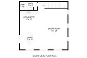 Traditional Style House Plan - 0 Beds 1 Baths 900 Sq/Ft Plan #932-684 