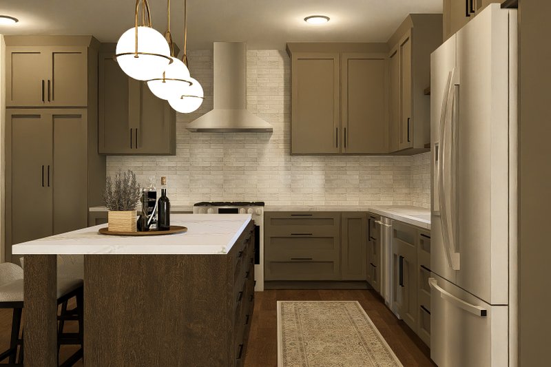 Home Plan - Interior - Kitchen 1 for Barndominium House Plan #1064-318 - 3 bed, 2.5 bath