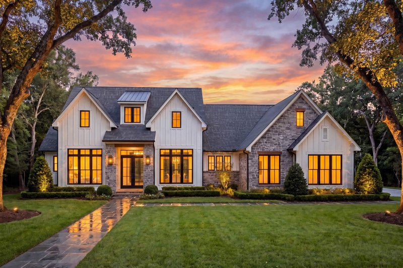 Dream House Plan - Exterior - Front Elevation 4 for Southern House Plan #430-430 - 3 bed, 3.5 bath