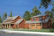 Country Style House Plan - 4 Beds 3 Baths 2765 Sq/Ft Plan #923-195 