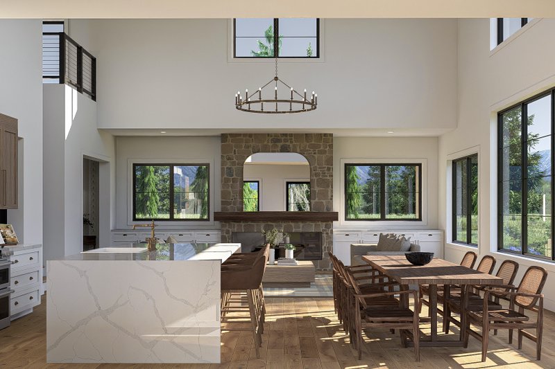 Dream House Plan - Interior - Kitchen 1 for Barndominium House Plan #455-486 - 3 bed, 2.5 bath