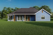 Traditional Style House Plan - 3 Beds 2 Baths 1525 Sq/Ft Plan #17-3441 