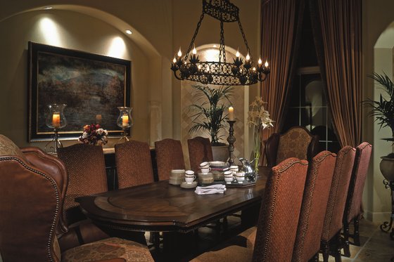Interior - Dining Room for Mediterranean House Plan #20-2157 - 4 bed, 5 bath