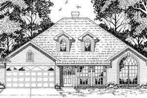 Traditional Exterior - Front Elevation Plan #42-169