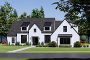 European Style House Plan - 4 Beds 4.5 Baths 3245 Sq/Ft Plan #1096-152 