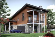 Modern Style House Plan - 2 Beds 2.5 Baths 2230 Sq/Ft Plan #932-993 