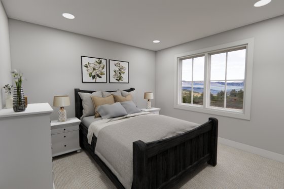 Interior - Bedroom 2 for Farmhouse House Plan #51-1265 - 3 bed, 3.5 bath