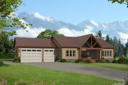 Country Style House Plan - 2 Beds 2 Baths 1763 Sq/Ft Plan #932-385 