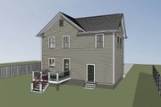Country Style House Plan - 4 Beds 2.5 Baths 1744 Sq/Ft Plan #79-347 