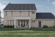 Colonial Style House Plan - 3 Beds 2.5 Baths 2544 Sq/Ft Plan #455-493 