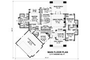 Craftsman Style House Plan - 3 Beds 3 Baths 2177 Sq/Ft Plan #51-571 