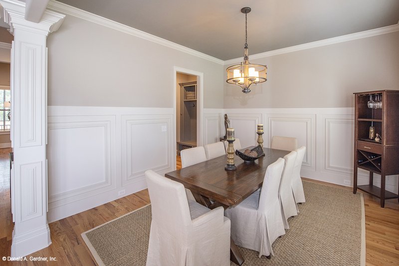 House Plan Design - Interior - Dining Room for European House Plan #929-915 - 4 bed, 3.5 bath