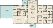 Barndominium Style House Plan - 5 Beds 3.5 Baths 3246 Sq/Ft Plan #923-213 