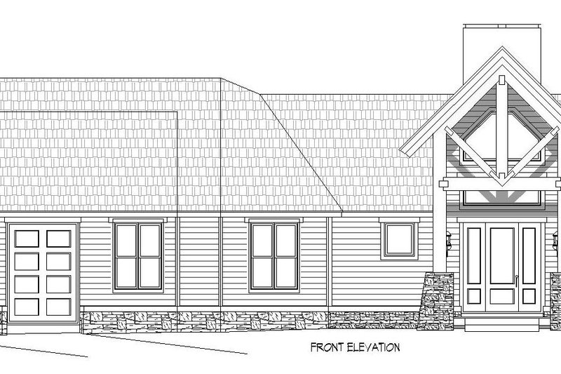 Dream House Plan - Exterior - Front Elevation 3 for Ranch House Plan #932-717 - 3 bed, 2.5 bath