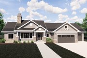 Craftsman Style House Plan - 6 Beds 3 Baths 3308 Sq/Ft Plan #920-32 