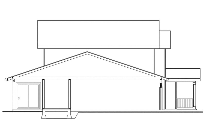 Dream House Plan - Exterior - Other Elevation for Traditional House Plan #124-813 - 6 bed, 3 bath
