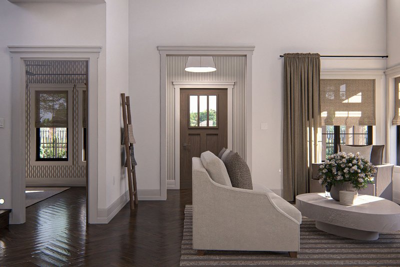 Home Plan - Interior - Family Room for Modern House Plan #455-341 - 3 bed, 2.5 bath