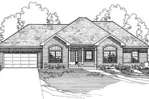 Traditional Exterior - Front Elevation Plan #31-115