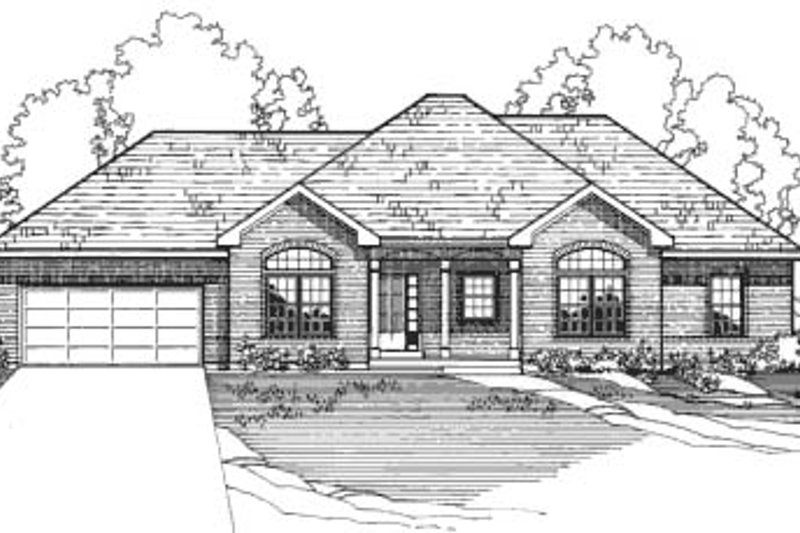 Home Plan - Traditional Exterior - Front Elevation Plan #31-115
