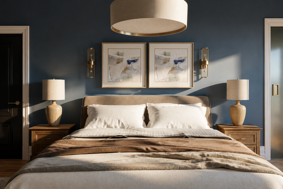 Interior - Master Bedroom for Barndominium House Plan #1064-494 - 3 bed, 2.5 bath
