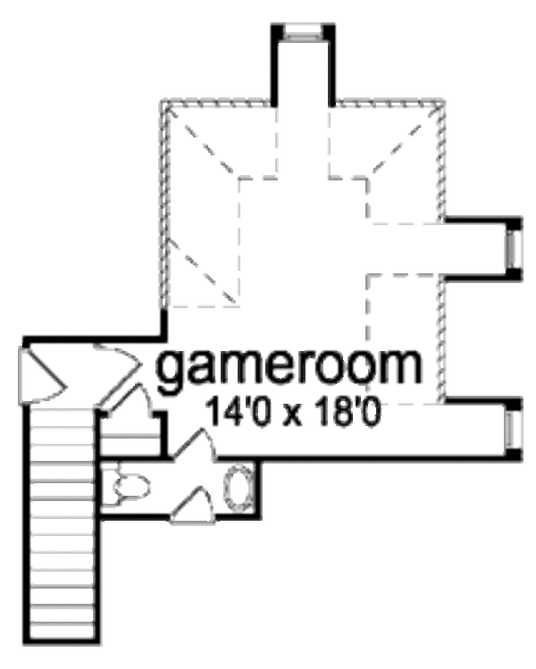 House Plan Design - European Floor Plan - Other Floor Plan #84-393