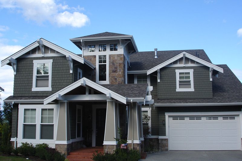 Dream House Plan - Photo 3 for Craftsman House Plan #132-128 - 3 bed, 2.5 bath