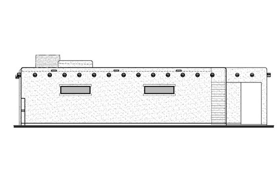 Exterior - Other Elevation 1 for Adobe / Southwestern House Plan #1073-30 - 3 bed, 2.5 bath