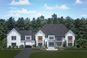 Country Exterior - Front Elevation Plan #1081-40