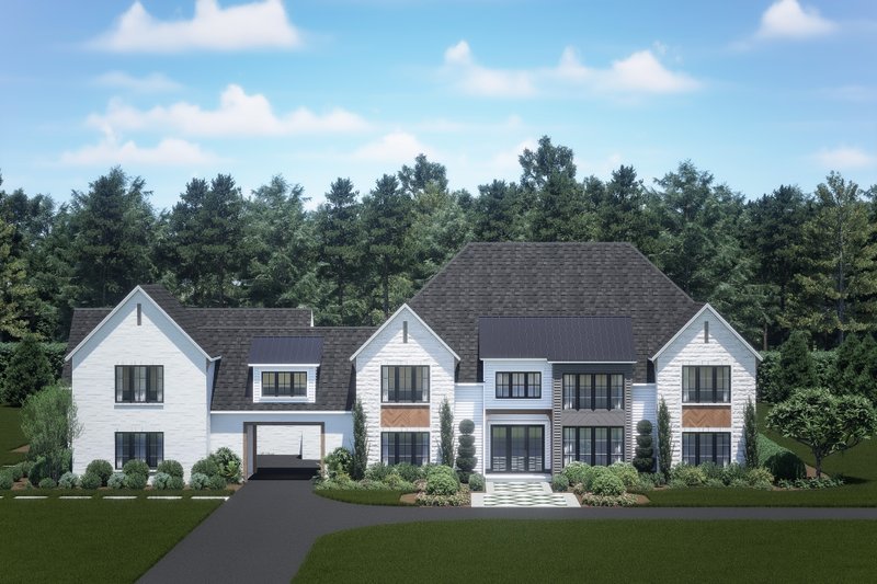Country Style House Plan - 5 Beds 7.5 Baths 6260 Sq/Ft Plan #1081-40