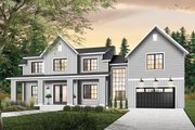 Farmhouse Style House Plan - 5 Beds 3 Baths 3599 Sq/Ft Plan #23-2688 