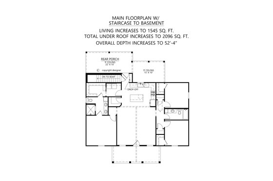 Basement Level Floor Plan