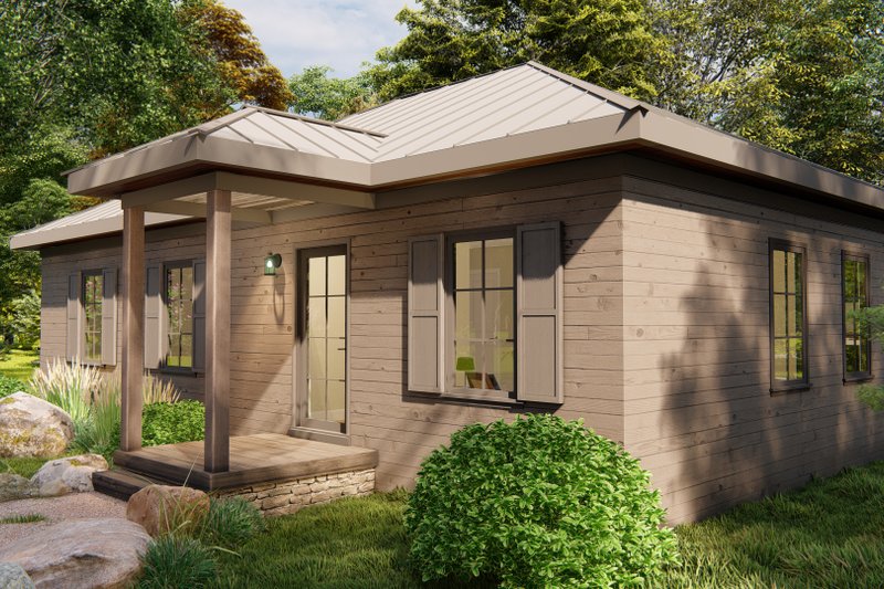 Dream House Plan - Exterior - Other Elevation for Cottage House Plan #1094-10 - 3 bed, 2 bath