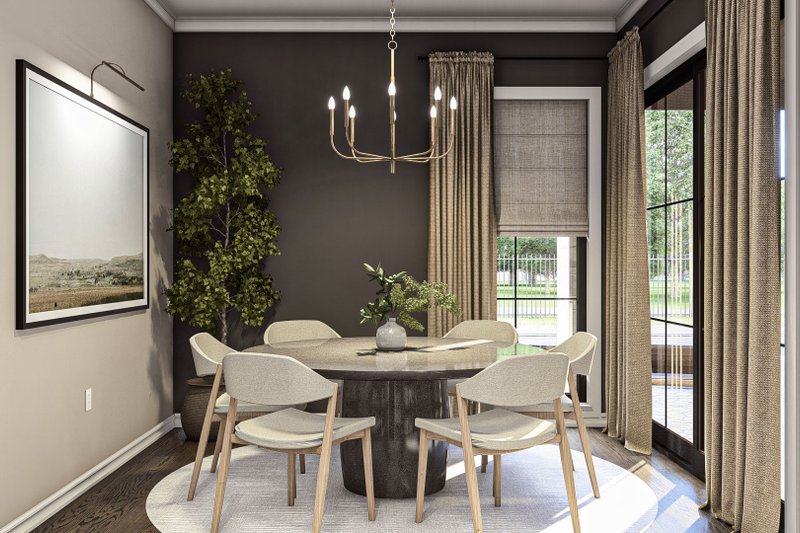 Dream House Plan - Interior - Dining Room for Modern House Plan #455-443 - 3 bed, 2.5 bath