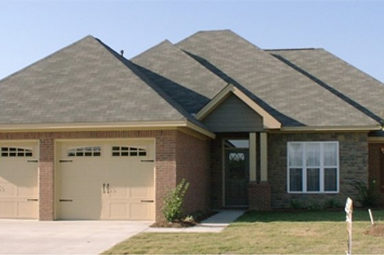 Exterior - Front Elevation for European House Plan #63-255 - 3 bed, 0 bath