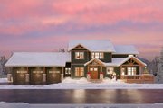 Craftsman Style House Plan - 3 Beds 3 Baths 3031 Sq/Ft Plan #124-1380 