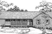 Ranch Style House Plan - 3 Beds 2 Baths 2041 Sq/Ft Plan #30-168 
