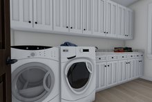 Dream House Plan - Traditional Interior - Laundry Plan #1060-61