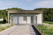 Modern Style House Plan - 2 Beds 2 Baths 745 Sq/Ft Plan #1106-64 