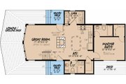 Contemporary Style House Plan - 2 Beds 2 Baths 1098 Sq/Ft Plan #17-3377 