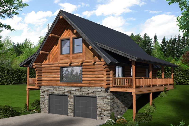 Dream House Plan - Traditional Exterior - Front Elevation Plan #117-312