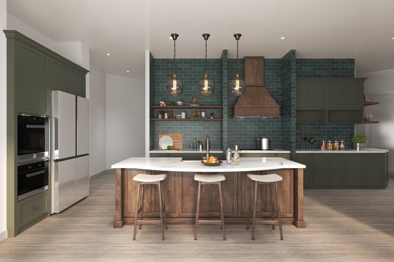 Home Plan - Interior - Kitchen for Traditional House Plan #54-525 - 4 bed, 4.5 bath