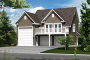 Country Style House Plan - 0 Beds 0 Baths 637 Sq/Ft Plan #25-4754 