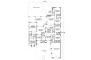 Mediterranean Style House Plan - 5 Beds 6.5 Baths 4087 Sq/Ft Plan #420-283 
