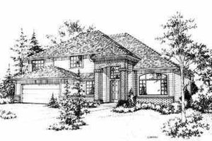 Traditional Exterior - Front Elevation Plan #78-116