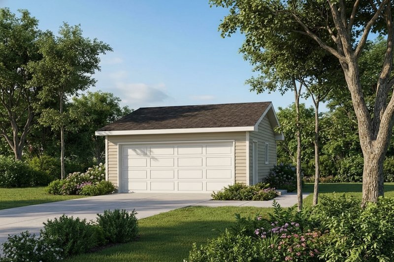 Dream House Plan - Exterior - Front Elevation 2 for Traditional House Plan #22-563, 0 bath