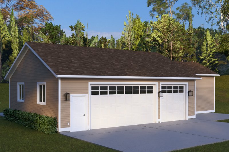 House Blueprint - Exterior - Front Elevation 4 for Traditional House Plan #1060-480, 0 bath