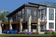 Contemporary Style House Plan - 2 Beds 3 Baths 2087 Sq/Ft Plan #932-988 