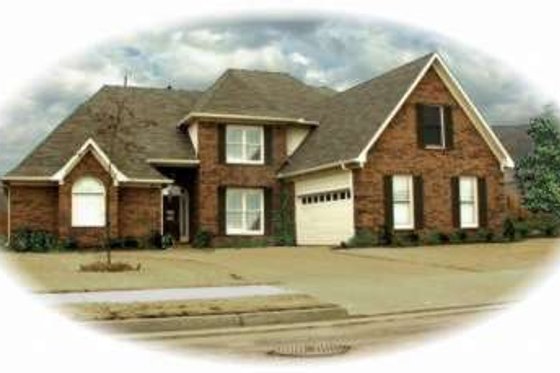 Exterior - Front Elevation for Traditional House Plan #81-1116 - 3 bed, 2.5 bath